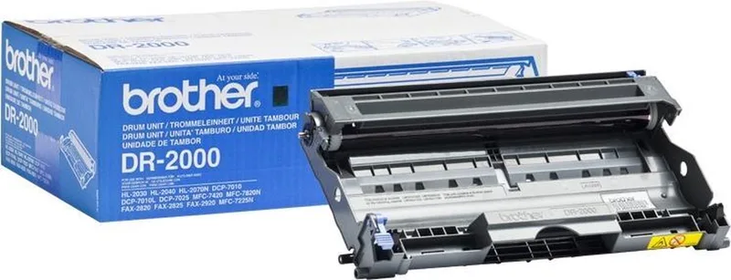 DR-2000 - drum unit by Brother in Black – product photo