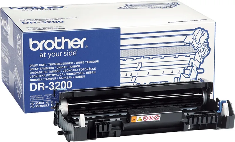 DR-3200 drum standard capacity 25.000 pagina's 1-pack de Brother en Noir – photo produit