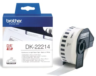 Etiket Brother DK-22214 doorlopend 12mm 1 rol á 30m wit by Brother – product photo 1 of 2