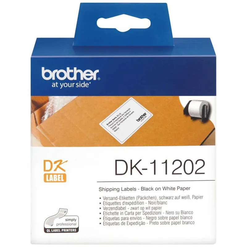 Etiketten Rollenetiketten,100 x 62 mm, permanent DK11202 de Brother – photo produit 2 sur 3