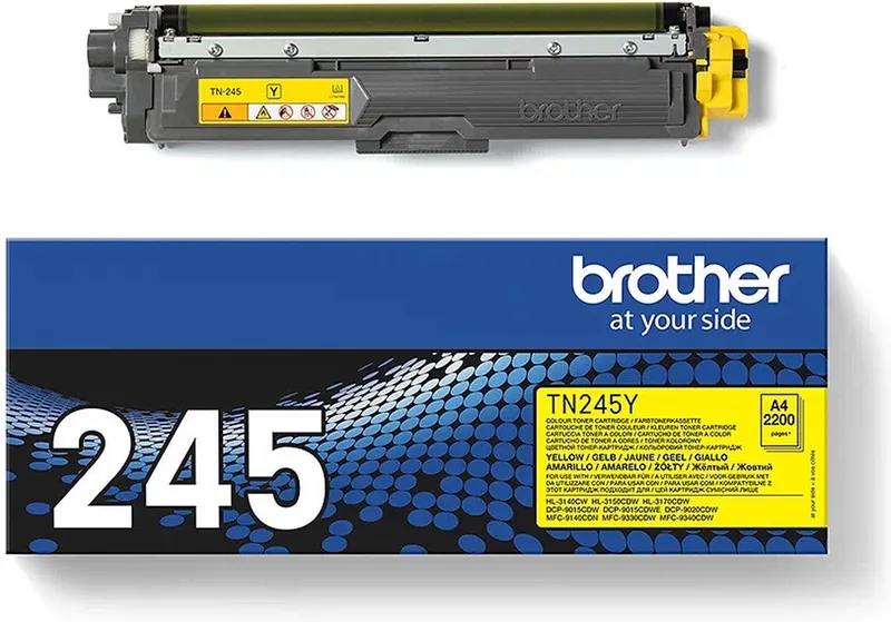 HL-3140CW/3150CDW/3170CDW toner van Brother in Geel – productfoto