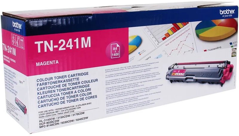 HL-3140CW/3150CDW/3170CDW tonercartridge van Brother in Magenta – productfoto