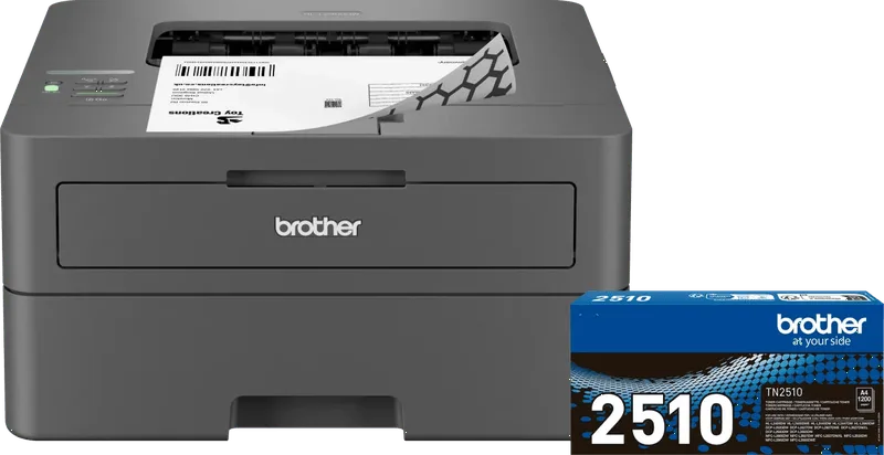 HL-L2400DWE + 1 extra zwarte toner by Brother – product photo