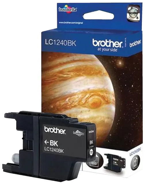 Inktcartridge Brother LC-1240BK zwart från Brother – produktbild