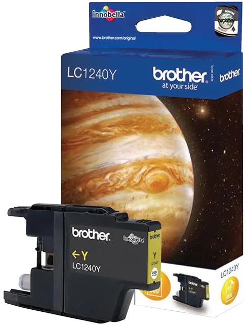 Inktcartridge Brother LC-1240Y geel från Brother – produktbild