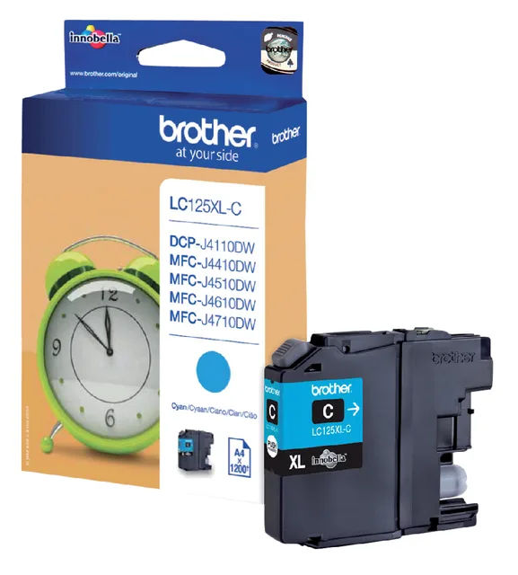 Inktcartridge Brother LC-125XLC blauw fra Brother – produktbillede