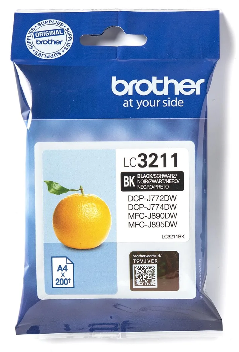 Inktcartridge brother lc-3211bk | 1 stuk | 5 stuks van Brother in Zwart – productfoto
