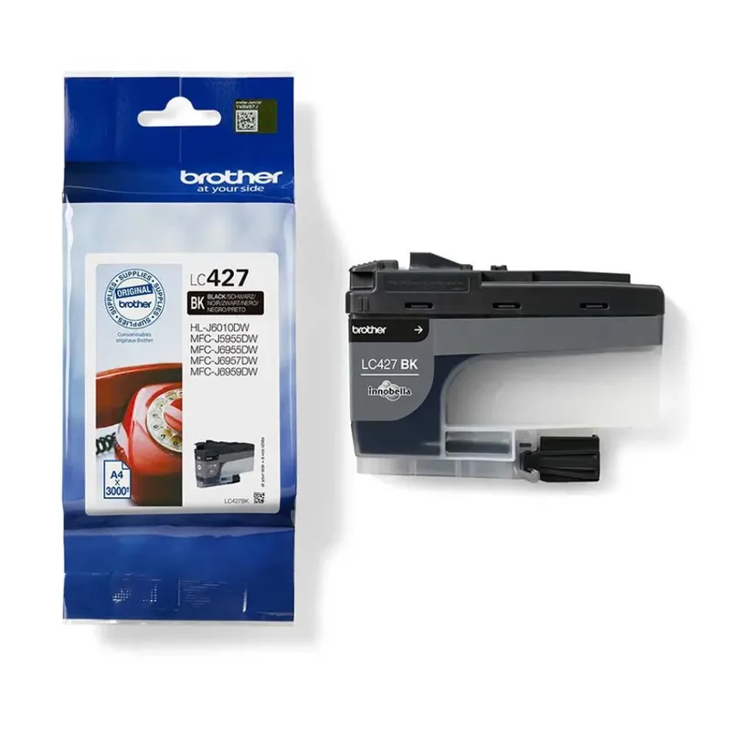 Inktcartridge brother lc-427bk zwart | 5 stuks de Brother – photo produit 3 sur 3