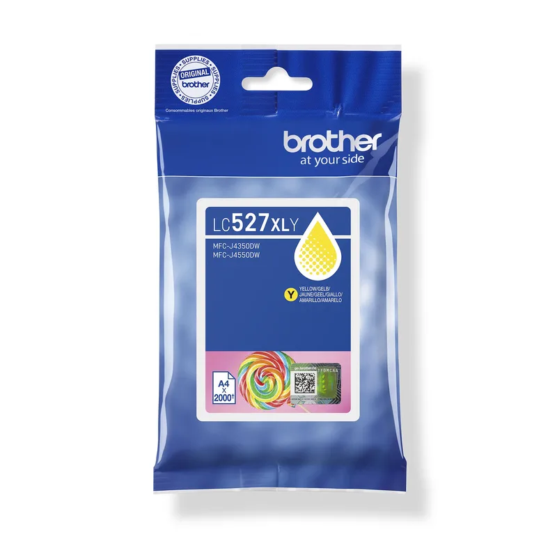 Inktcartridge brother lc-527xly geel | 5 stuks by Brother – product photo