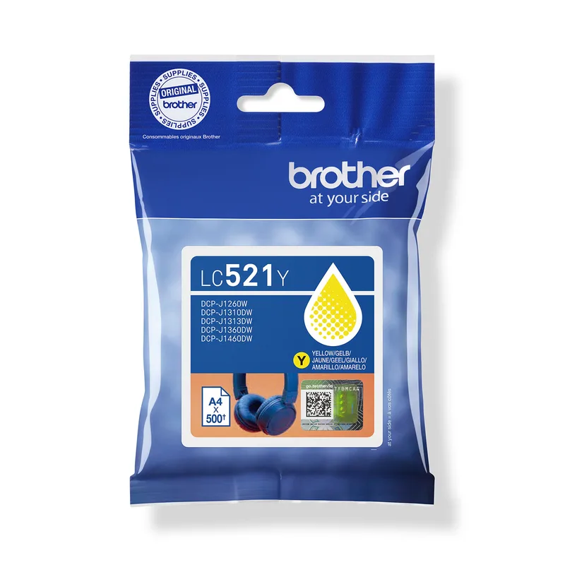 Inktcartridge brother lc-527y geel | 5 stuks by Brother – product photo