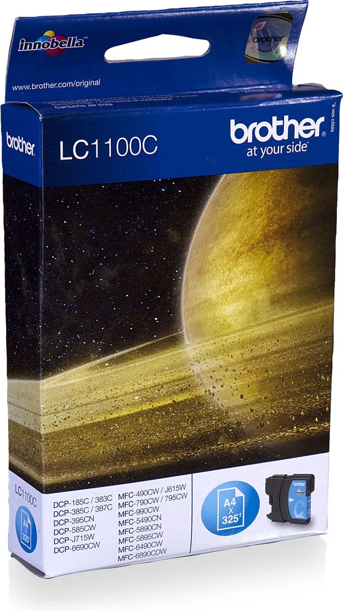 LC-1100C - Inktcartridge van Brother in Cyaan – productfoto