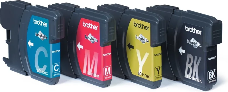 LC-1100VALBP - Inktcartridge - Cyaan / Geel / Magenta / Zwart de Brother en Multicolore – photo produit