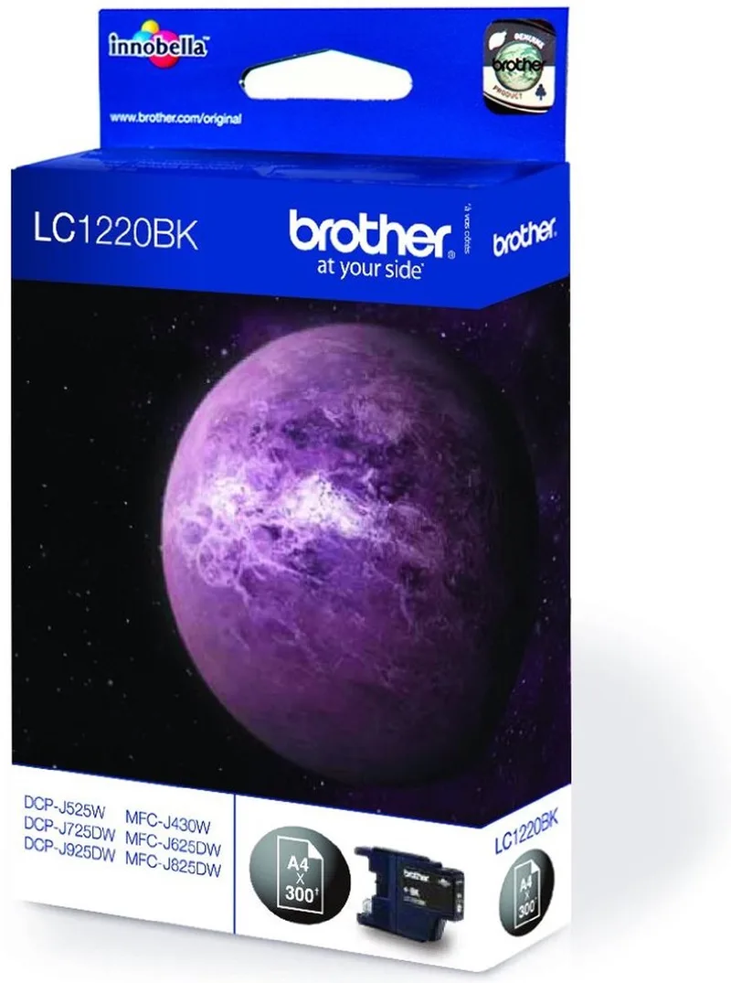 LC-1220BK - Inktcartridge von Brother in Schwarz – Produktfoto