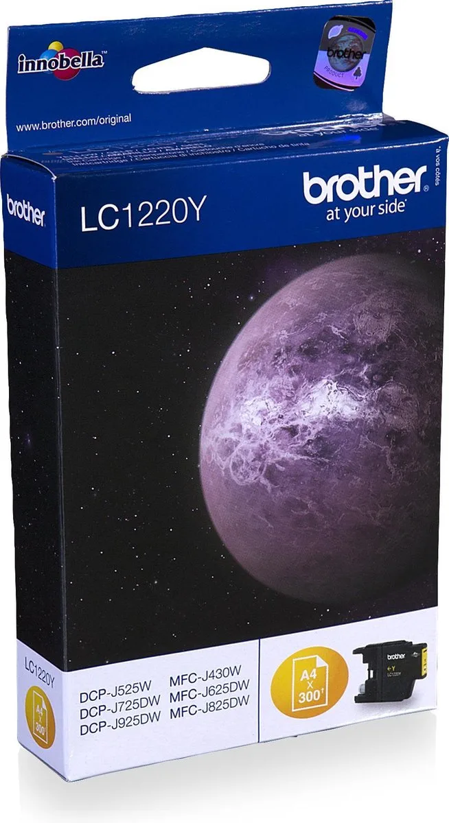 LC-1220Y - Inktcartridge de Brother en Jaune – photo produit