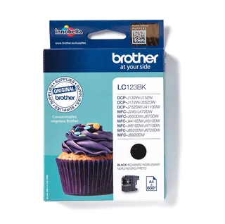 LC-123BK - Inktcartridge von Brother in Schwarz – Produktfoto 1 von 2