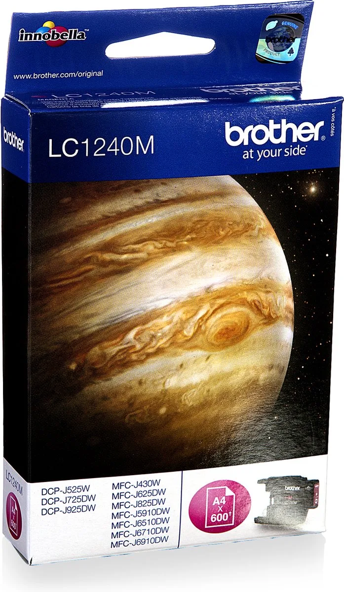 LC-1240 - Inktcartridge från Brother i Magenta – produktbild