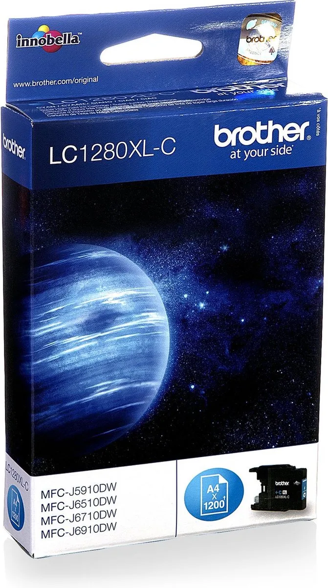 LC-1280 - Inktcartridge von Brother in Cyaan – Produktfoto