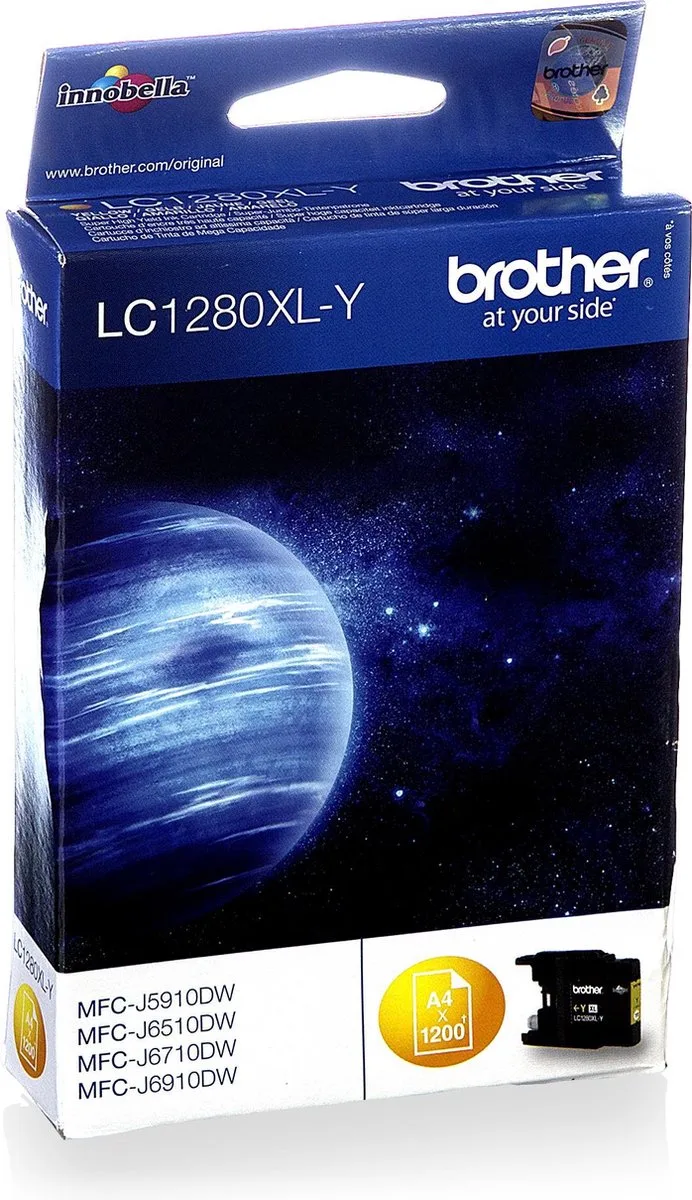 LC-1280 - Inktcartridge von Brother in Gelb – Produktfoto