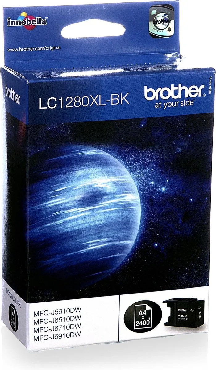 LC-1280XLBK - Inktcartridge / Hoge Capaciteit de Brother en Noir – photo produit