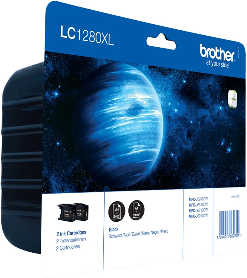 LC-1280XLBKBP2 - Inktcartridge / Hoge Capaciteit de Brother en Noir – photo produit