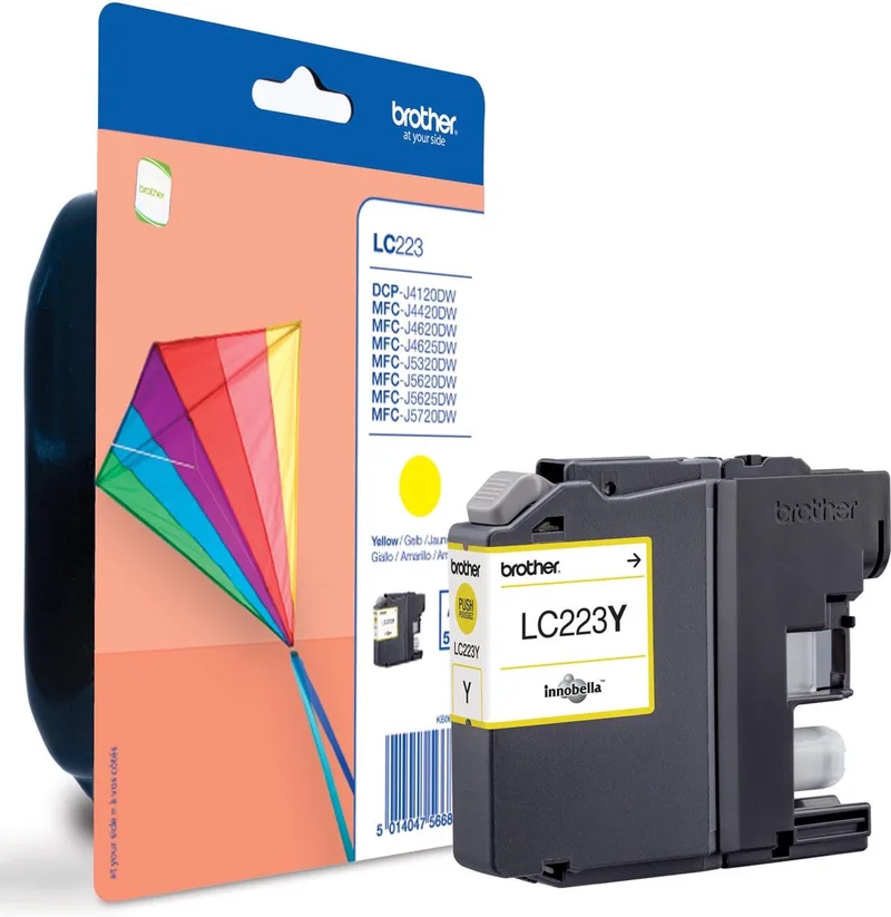 LC-223YBP - Inktcartridge von Brother in Gelb – Produktfoto