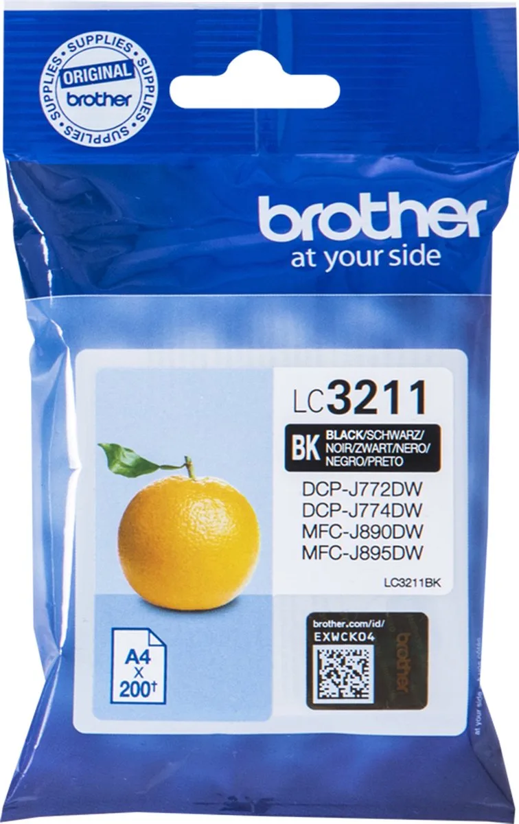 LC-3211BK - Inktcartridge von Brother in Schwarz – Produktfoto