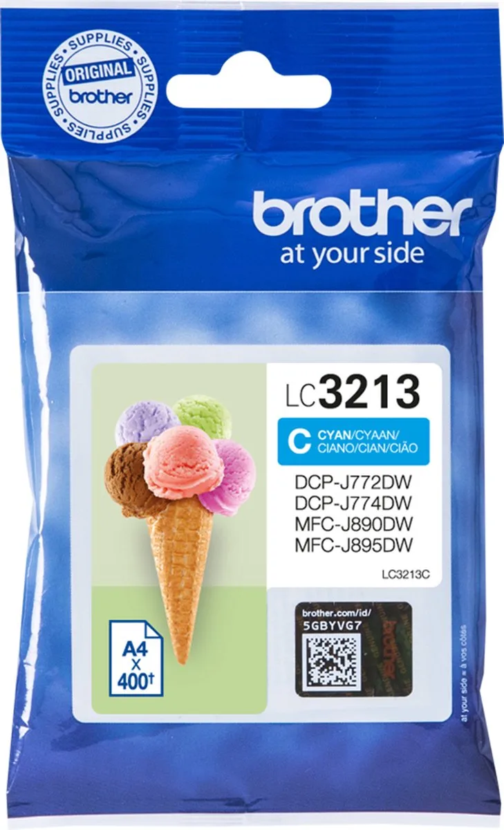 LC-3213C - Inktcartridge by Brother in Cyaan – product photo