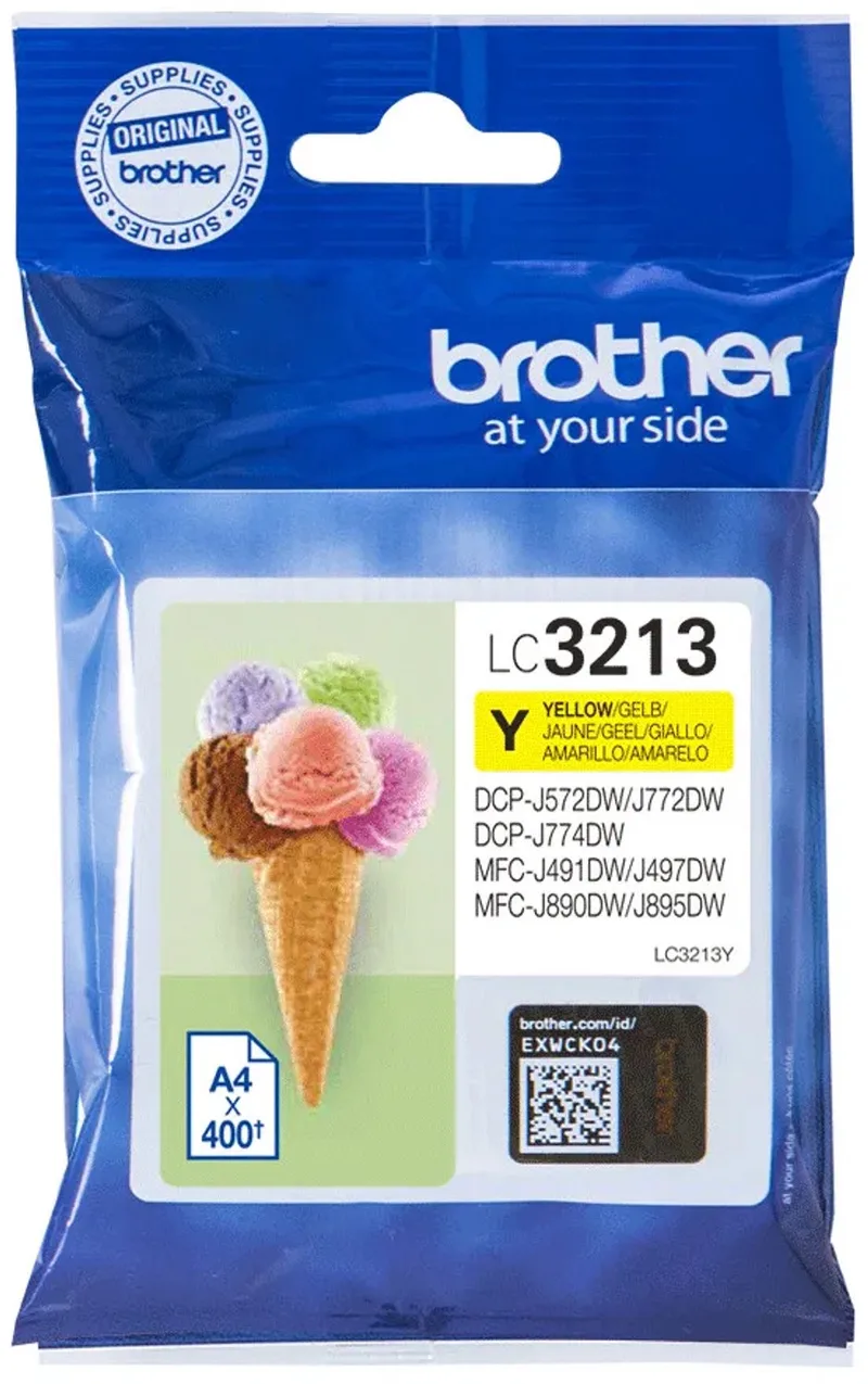 LC-3213Y - Inktcartridge von Brother in Gelb – Produktfoto
