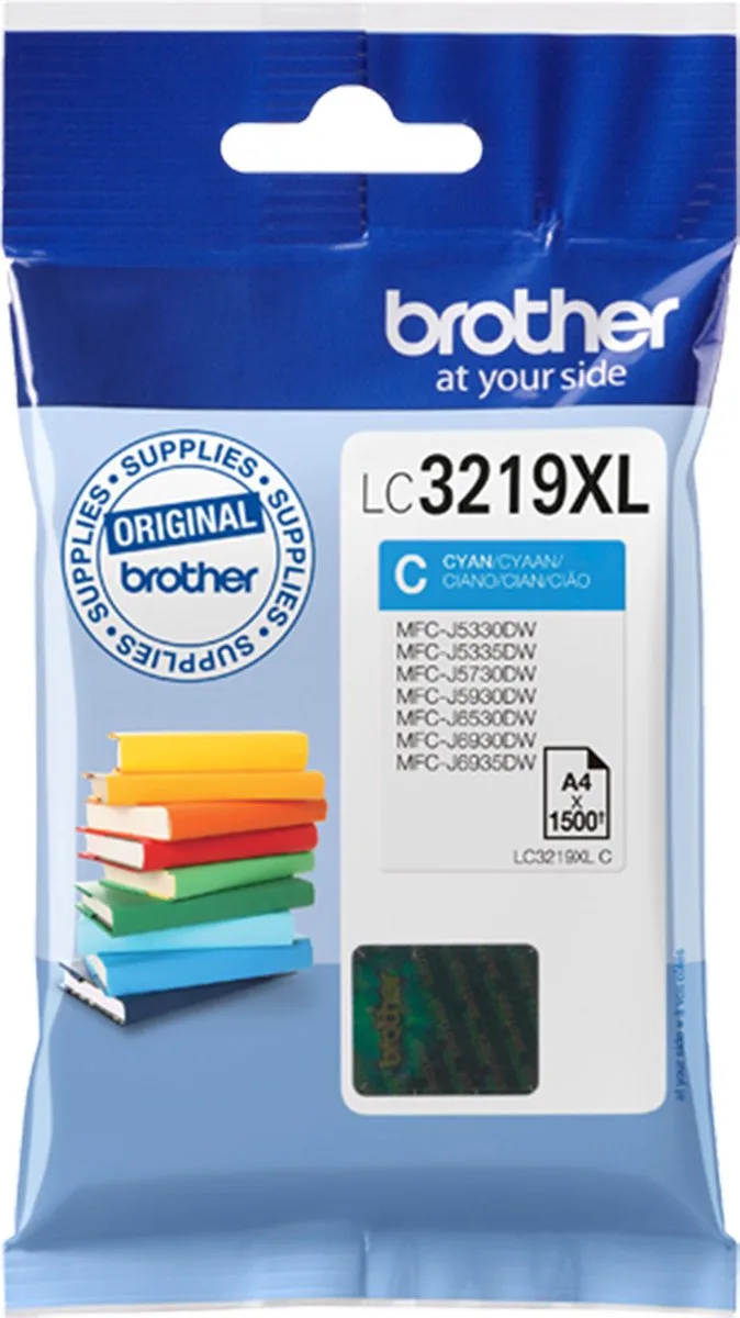 LC-3219XLC - XL Inktcartridge van Brother in Blauw – productfoto