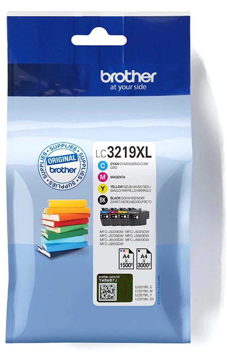 LC-3219XLVAL - Inktcartridge MultiPack van Brother in Meerkleurig – productfoto