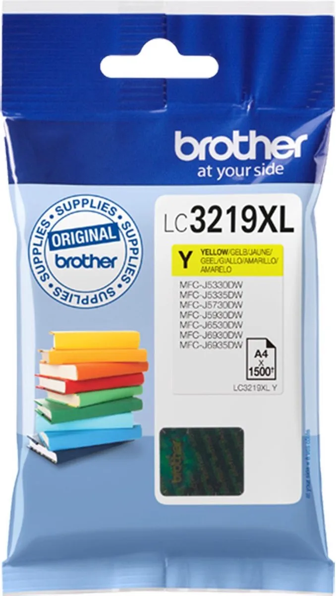 LC-3219XLY inktcartridge Origineel by Brother in Yellow – product photo