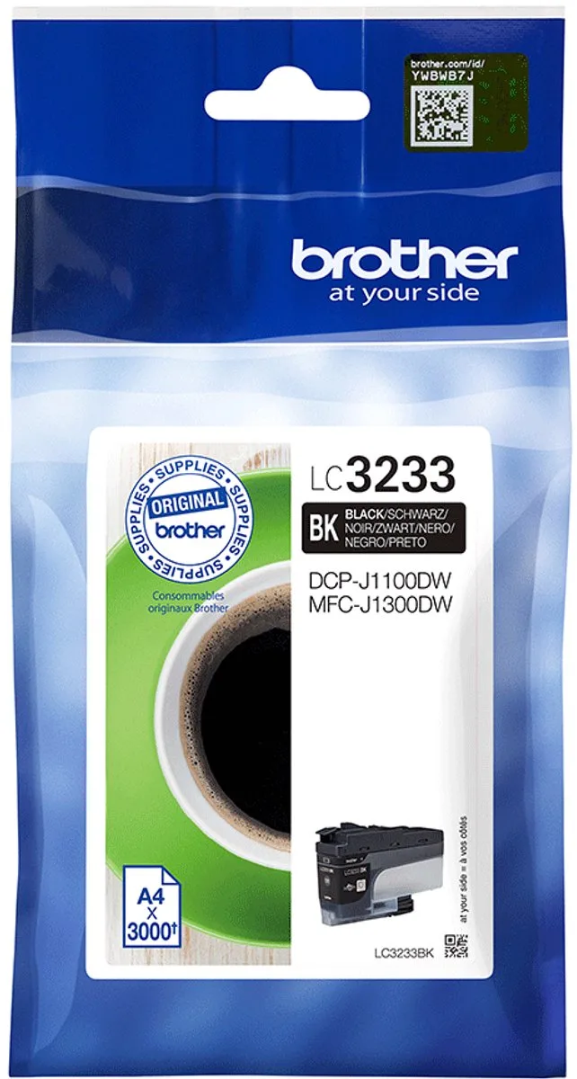 LC-3233BK - Inktcartridge von Brother in Schwarz – Produktfoto