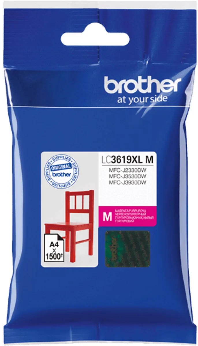 LC-3619XLM inktcartridge 1 stuk(s) Origineel von Brother in Magenta – Produktfoto