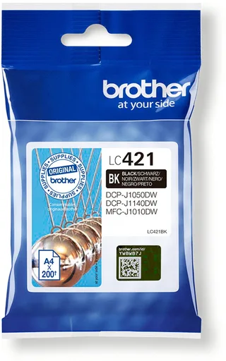 LC-421BK - Originele Cartridge - Standaard formaat by Brother in Black – product photo 1 of 3