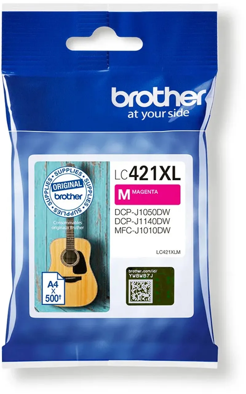LC-421XLM - Originele Cartridge - Hoge capaciteit von Brother in Magenta – Produktfoto