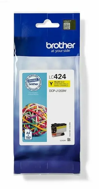 LC-424Y - Originele Cartridge - Standaard formaat by Brother in Yellow – product photo 2 of 2
