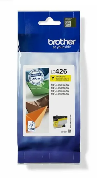LC-426Y - Originele Cartridge - Standaard formaat van Brother in Geel – productfoto 2 van 2