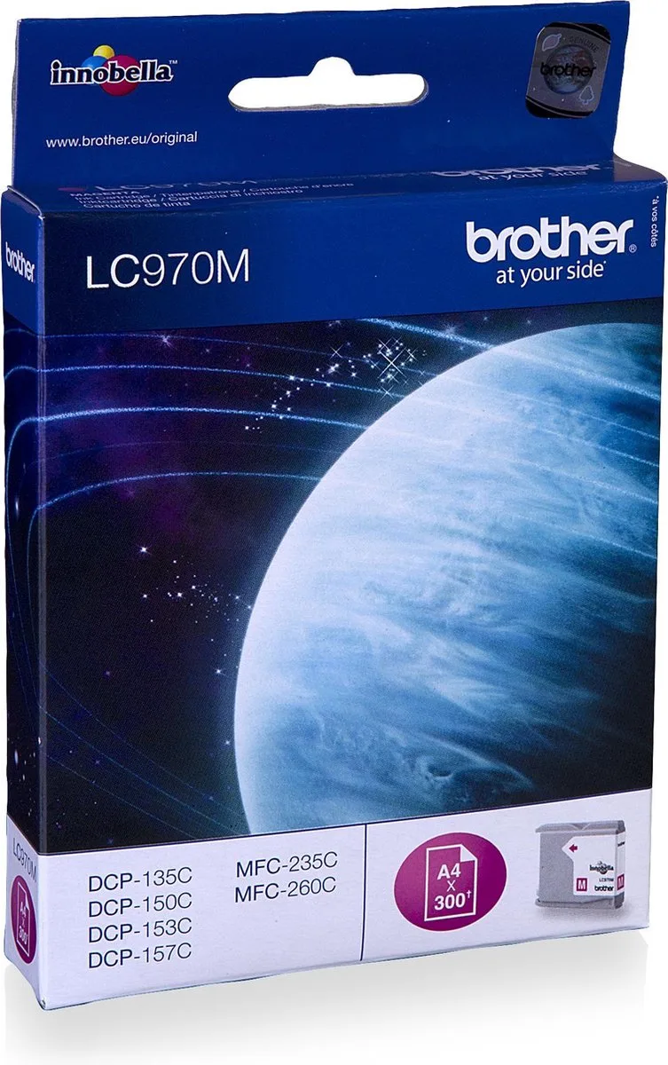 LC-970M - Inktcartridge von Brother in Magenta – Produktfoto