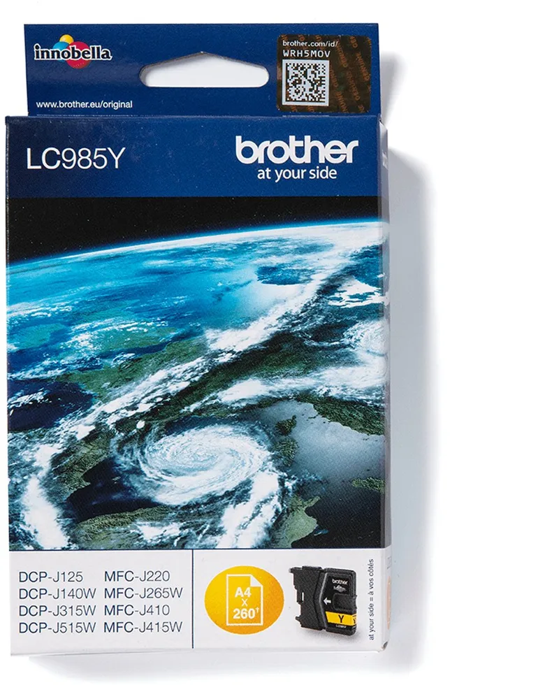 LC-985YBP - Inktcartridge fra Brother i Gul – produktbillede