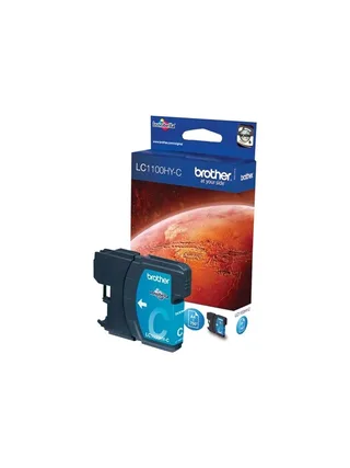 LC1100HYC - High Yield - Cyaan Inkt - Inktpatroon Cyaan von Brother in Cyaan – Produktfoto 1 von 2