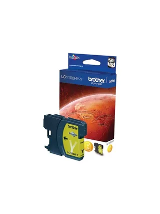 LC1100HYY / LC 1100HYY High Capaciteit Geel Inkt - Inktpatroon Geel van Brother in Geel – productfoto 1 van 2