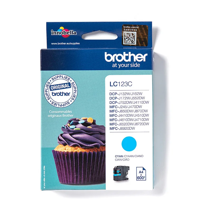 LC123C ink cartridge von Brother – Produktfoto