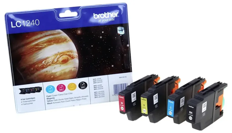 LC1240 / LC 1240 Value Pack von Brother in Cyaan – Produktfoto 2 von 2