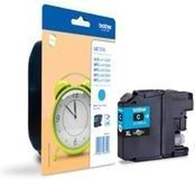 LC125XLCBPDR inktcartridge 1 stuk origineel hoog (XL) rendement cyaan by Brother – product photo