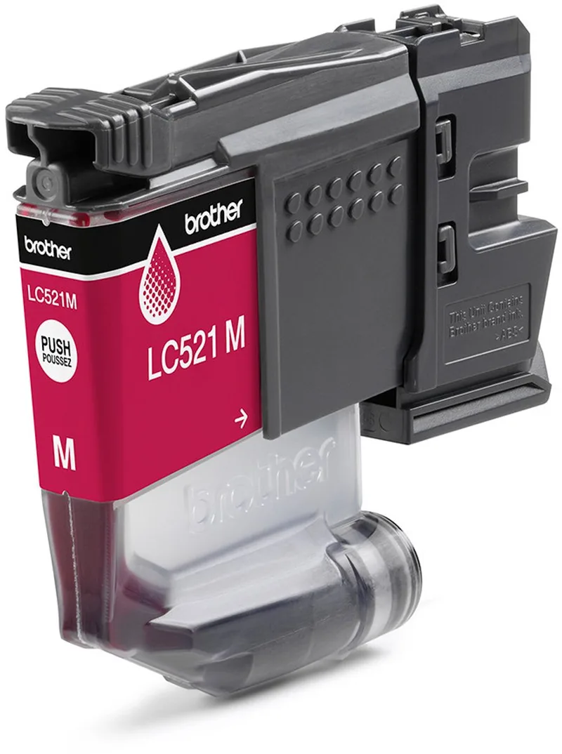 LC521M inktcartridge 1 stuk(s) Origineel by Brother in Magenta – product photo