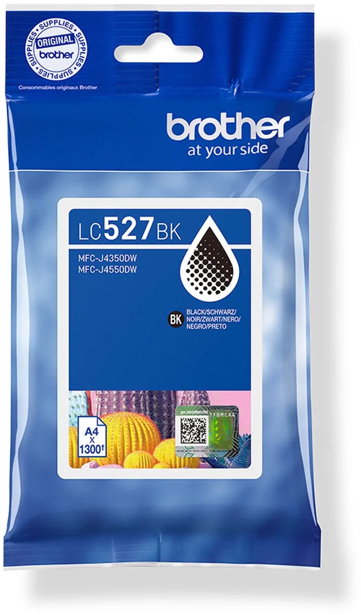 LC527BK inktcartridge 1 stuk(s) Origineel van Brother in Zwart – productfoto