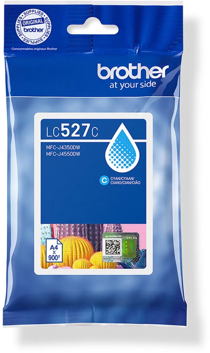 LC527C inktcartridge 1 stuk(s) Origineel by Brother in Cyaan – product photo