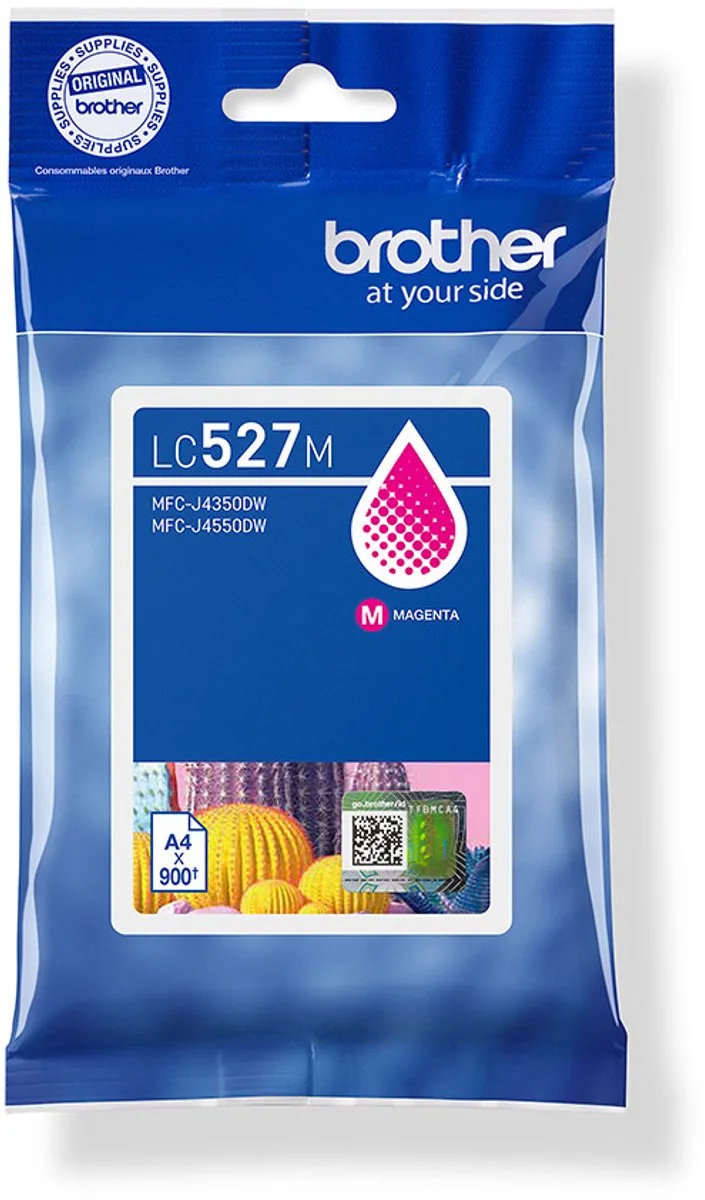 LC527M inktcartridge 1 stuk(s) Origineel by Brother in Magenta – product photo