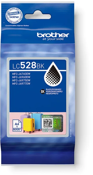 LC528BK inktcartridge 1 stuk(s) Origineel by Brother in Black – product photo 1 of 2