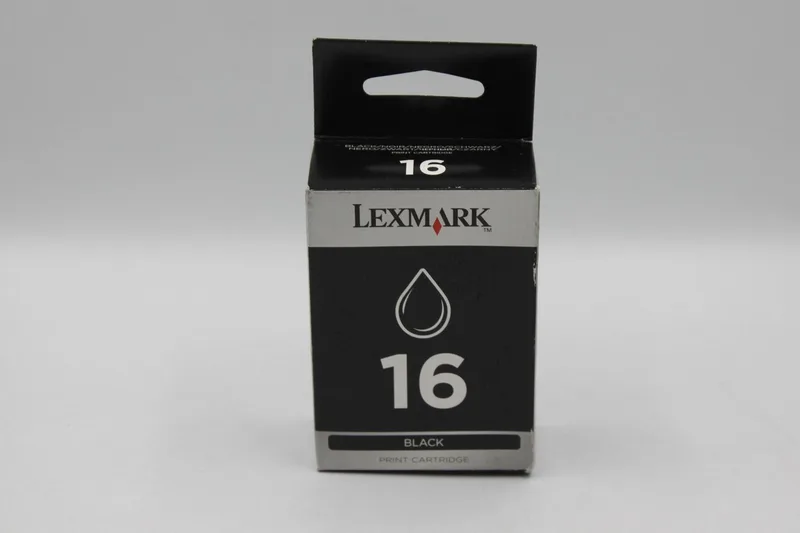 Lexmark 16 10N0016E Zwarte Originele Inktcartridge van Brother in Zwart – productfoto